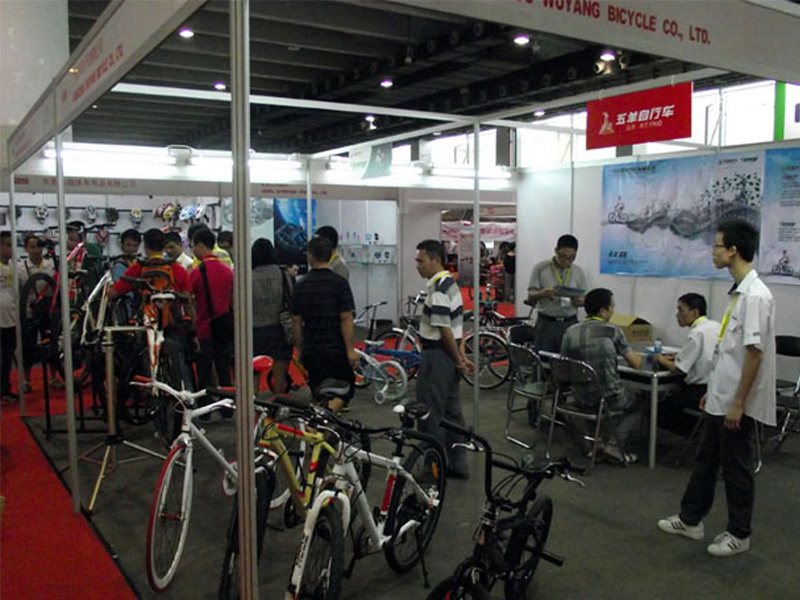 Wuyang Bicycle participated in the 2012 China (Guangdong) Bicycle Show